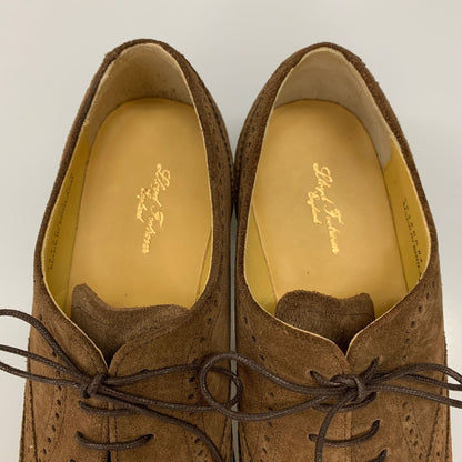 ロイドフットウェア レザーシューズ 2826ER04 ウイングチップ スエード メンズ サイズ8 ブラウン系 Lloyd Footwear 約26.5cm【AFD12】