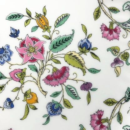 ミントン ハドンホール プレート 花柄 ホワイト MINTON HADDON HALL【AFI26】【中古】