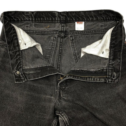 リーバイス デニムパンツ 90年代 505 ヴィンテージ アメリカ製 ブラック メンズ サイズ W32 L36 LEVI’S USA【LA】
