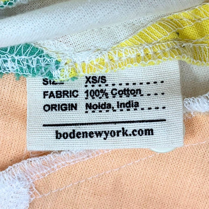 中古◆ボーディ シャツ パッチワーク コットン 刺繍 メンズ サイズXS/S マルチカラー BODE 【AFB12】