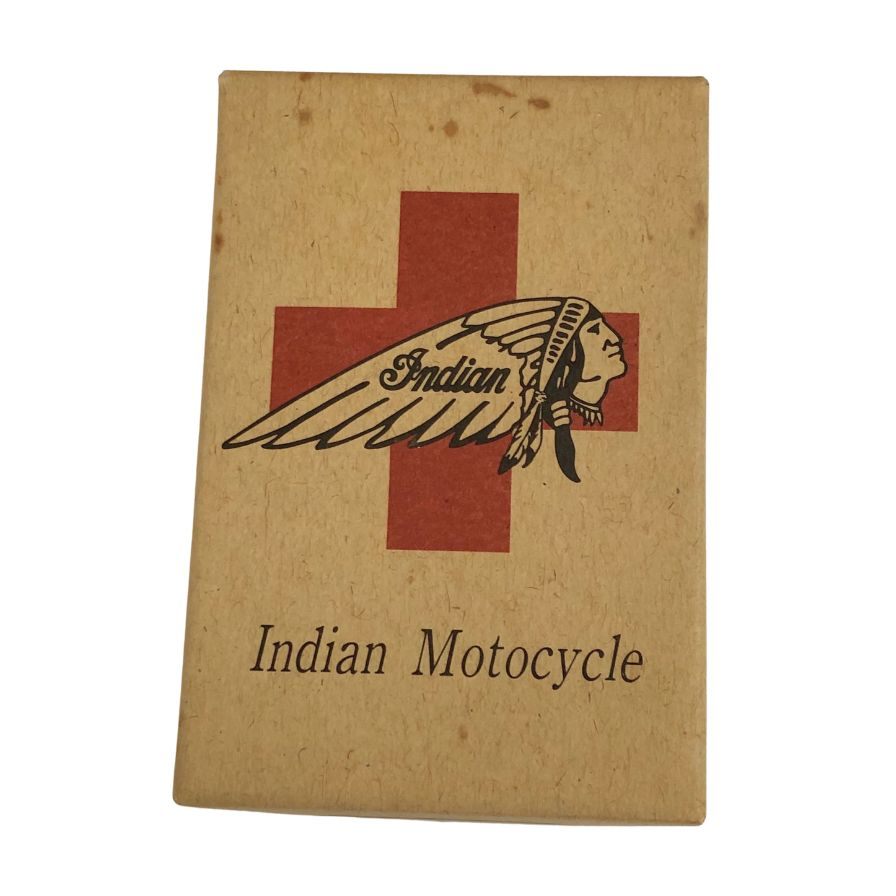 ジッポー オイルライター インディアンモ ーターサイクル レザー ブラウン 年式不明 ZIPPO Indian MOTORCYCLE