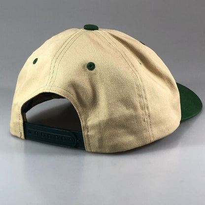ステューシー キャップ 6パネル 2トーン アップリケ ワッペン 1311061 ベージュ グリーン STUSSY【AFB54】【中古】