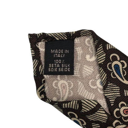 アットバンヌッチ ネクタイ セッテピアゲ ペイズリー総柄  Atto Vannucci【AFI18】