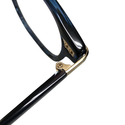 アイヴァン トレーダー ポーカーフェイス35周年 別注モデル メガネフレーム ブラック×ブルー サングラス EYEVAN Trader【AFI16】