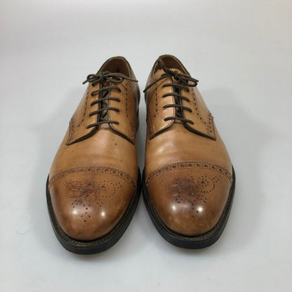 エドワードグリーン カーディフ セミブローグ ダービー ブラウン サイズUK8 EDWARD GREEN ビジネスシューズ 約26.0cm【LA】【中古】