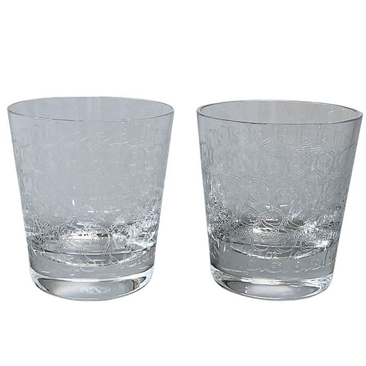 バカラ ローハン ロックグラス 2脚セット Baccarat Rohan【AFI28】【中古】
