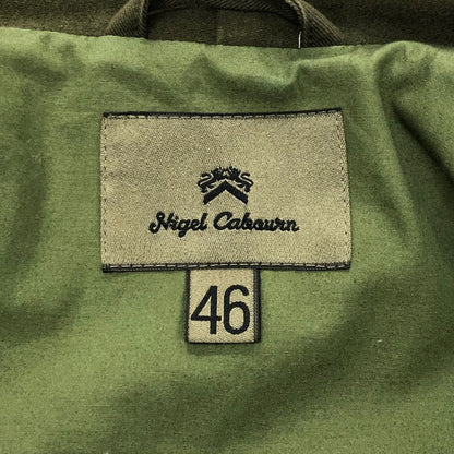 美品◆ナイジェルケーボン マルチポケットスルージャケット グリーン メンズ サイズ46 Nigel Cabourn 【AFA21】