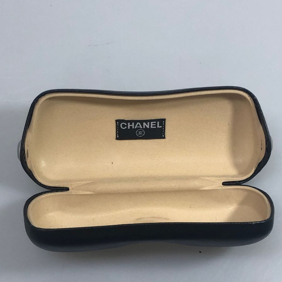 シャネル 5277-A c.501/S6 58□17 140 3N 度無し ブラック CHANEL【AFI8】