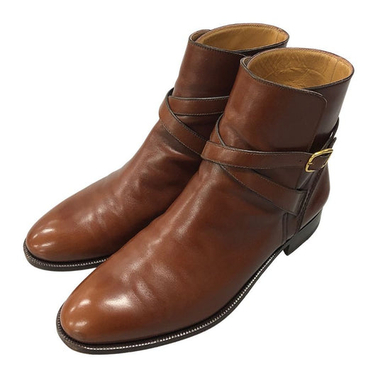 タニノクリスチー ジョッパーブーツ カーフ ブラウン メンズ サイズ8 TANINO CRISCI 約26.5cm【AFC46】