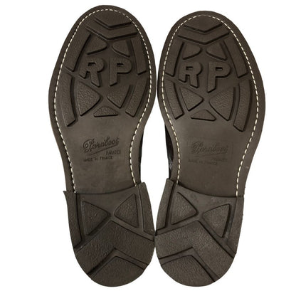 パラブーツ レザーシューズ フォトン ブライドル レザー サイドゴア スリッポン 145713 ブラウン メンズ サイズ8.5 PARABOOT PHOTON ビジネスシューズ 約27.0cm【LA】【中古】