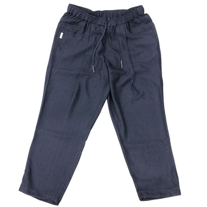 ストライプフォークリエイティブ ワイド テーパード パンツ ポリエステル SFCFW23P03 メンズ サイズXL ネイビー S.F.C 【AFB36】