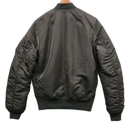 中古◆アルファインダストリーズ MA-1 20004 リバーシブル メンズ カーキ サイズL ALPHA INDUSTRIES 【AFA11】