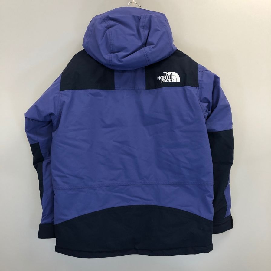 新品同様◆ザ ノースフェイス マウンテンダウンジャケット ND92237 ユニセックス アーバンネイビー×ケイブブルー サイズM THE NORTH FACE 【AFA17】