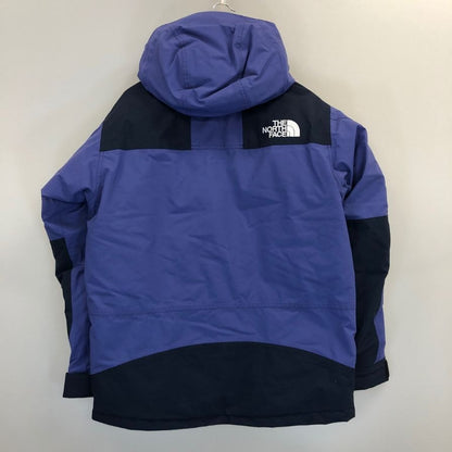 新品同様◆ザ ノースフェイス マウンテンダウンジャケット ND92237 ユニセックス アーバンネイビー×ケイブブルー サイズM THE NORTH FACE 【AFA17】