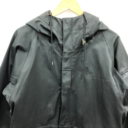 中古◆ヴィズヴィム ビズビム マウンテンパーカ コットン ゴアテックス エルボーパッチ メンズ ブラック サイズM visvim 【AFA17】