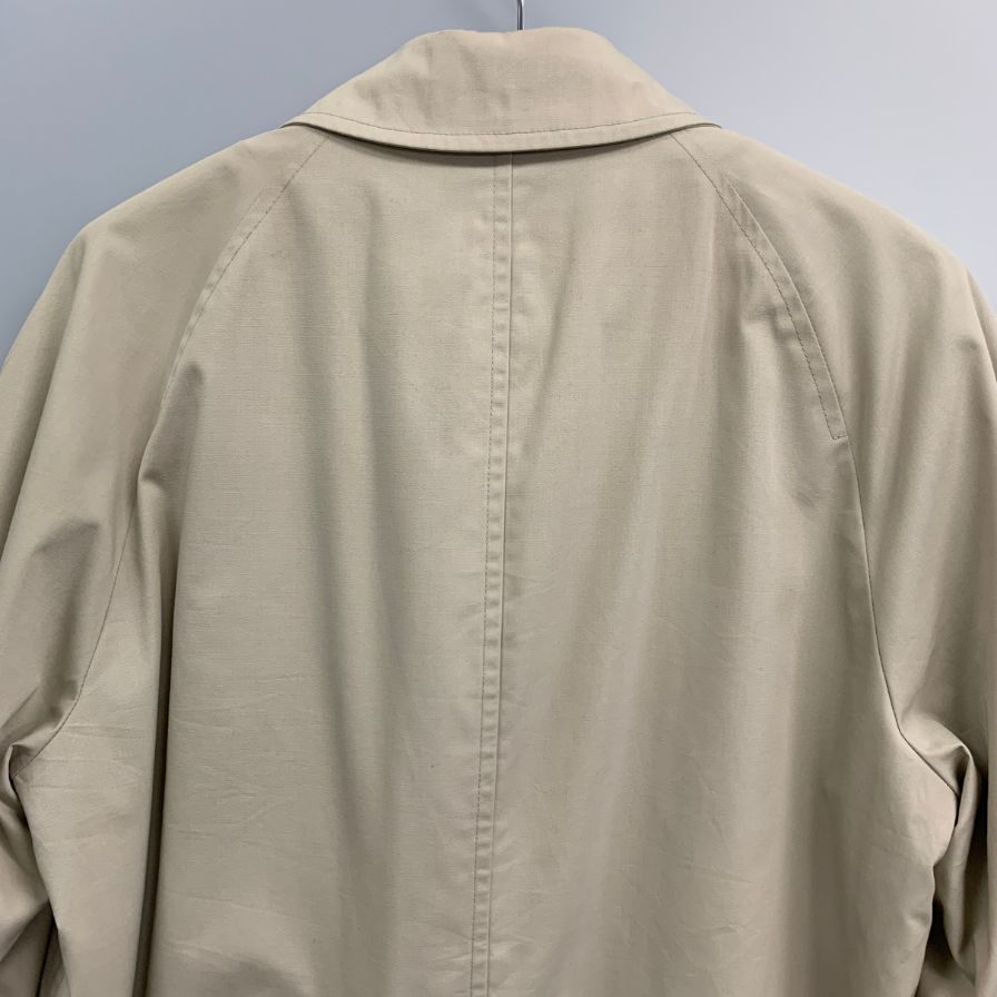 中古■ロンドンフォグ バルカラーコート 70年代 USA製 ライナー付き ベージュ メンズ サイズ40 LONDON FOG 【AFA9】