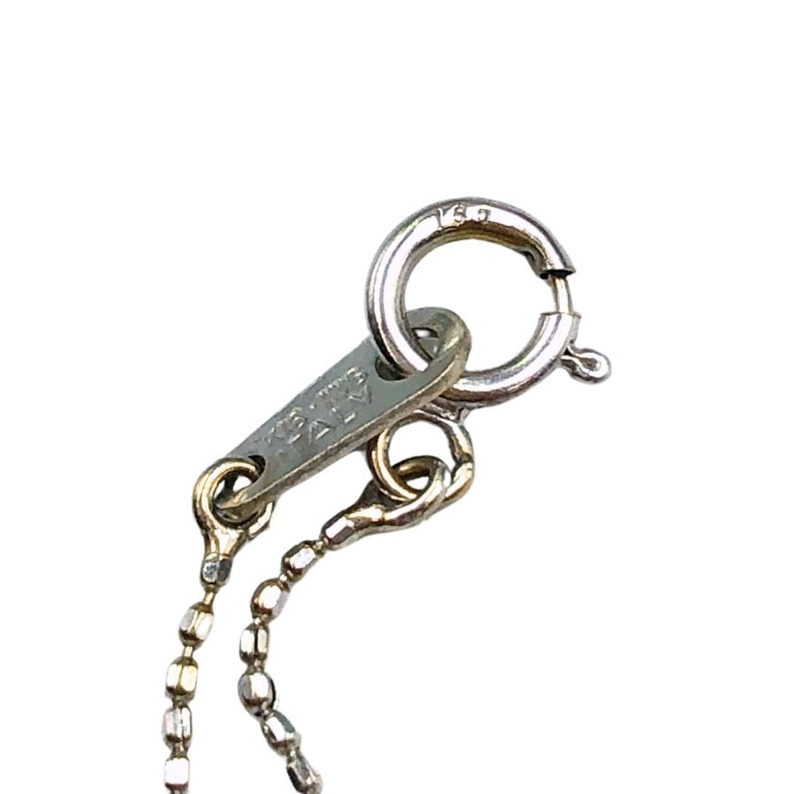 ノーブランド ネックレス K18WG 総重量1.2g【AFI17】