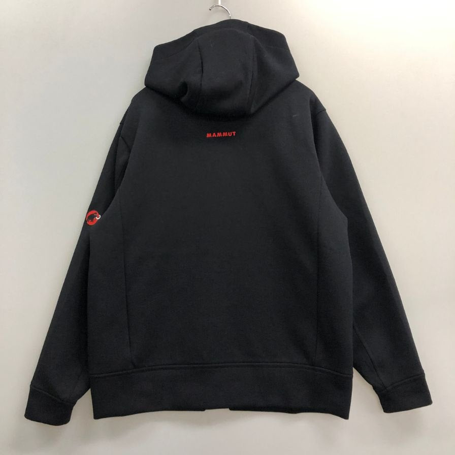 美品◆マムート パーカー ジャケット フーディ Dyno 2.0 ML フーデッドジャケット クラシック AF Men Classic 1014-05430 ブラック サイズUS2XL メンズ MAMMUT 【AFF24】