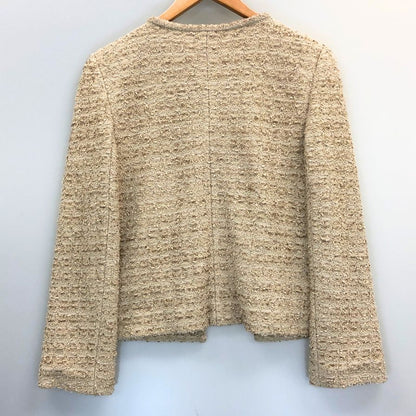極美品◆フォクシー ツイードジャケット レディース ピンク系 サイズ40 27658 FOXEY 【AFB19】