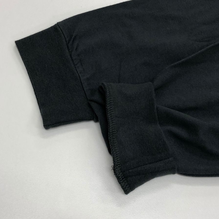 新品同様◆サフューズ ロングスリーブTシャツ TW-01185 チャコールグレー サイズL メンズ USAコットン SUFFUSE 【AFB4】