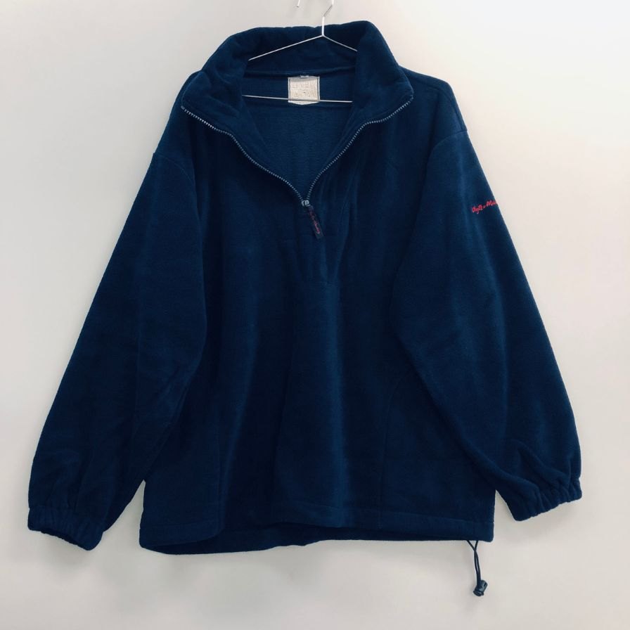 中古◆ホワイトマッカイ ノベルティ 【3点セット】 プルオーバー＆サコッシュ＆巾着 ウィメンズ ネイビー サイズL WHYTE MACKAY 【AFB3】