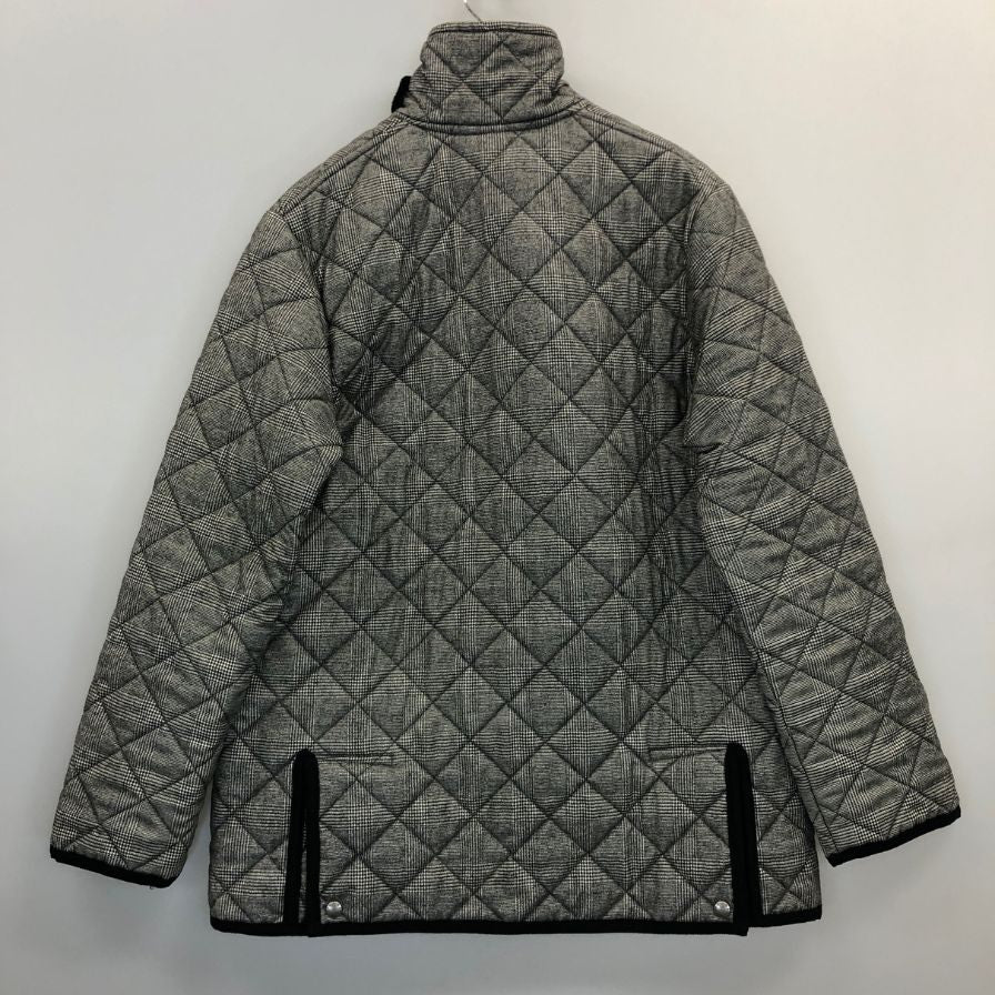 美品◆マッキントッシュ ロロピアーナ生地 キルティング ハーフコート 英国製 メンズ サイズ42 グレー MACKINTOSH Loro Piana 【AFA4】