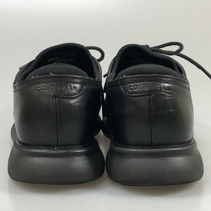コールハーン レザースニーカー ゼログランド C23832 レーザーウィング メンズ ブラック サイズ9.5 COLE HAAN 約27.0cm【AFC49】