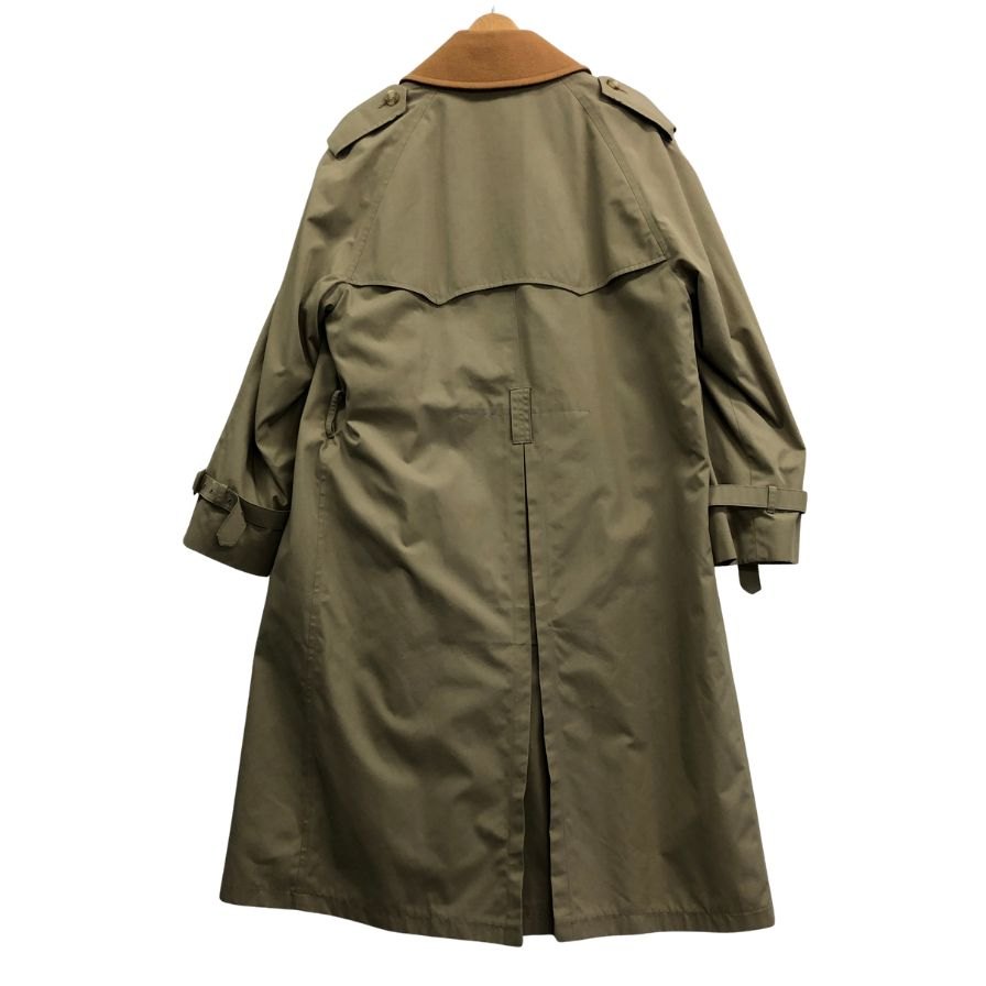 極美品◆ブルックスブラザーズ トレンチコート ライナー付き ベージュ コットン想定 USA製 メンズ38 Brooks Brothers 【AFF19】