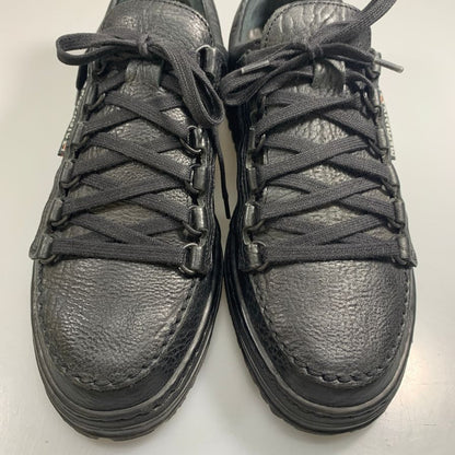 メフィスト レザースニーカー ブラック サイズUS7 MEPHISTO 約25.0cm【AFC4】