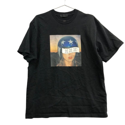 中古◆ゴッドセレクション トリプルエックス Tシャツ プリントデザイン ブラック メンズ サイズ表記無し GOD SELECTION XXX 【AFB39】