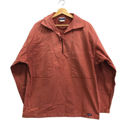 中古◆ルグラジック プルオーバー ジャケット  フィッシャーマンスモック ボルドー系 サイズ48 メンズ  LE GLAZIK 【AFB2】