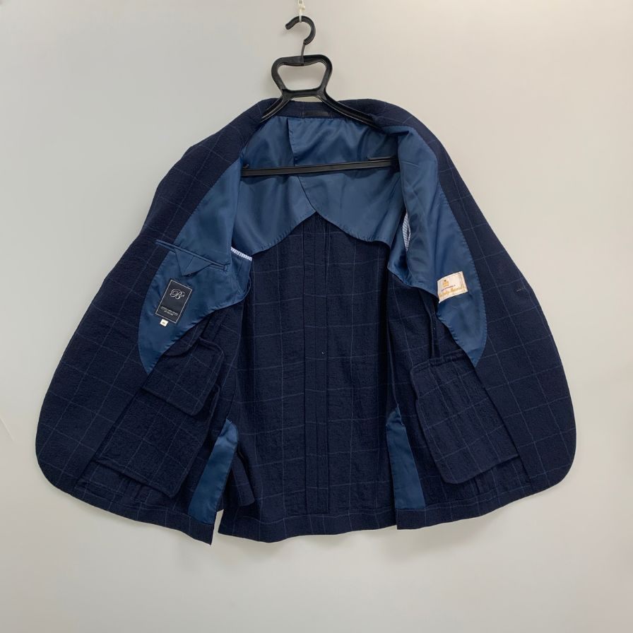 ビーミングバイビームス セットアップ スーツ メンズ サイズ48 ネイビー B:MING by BEAMS【AFB33】