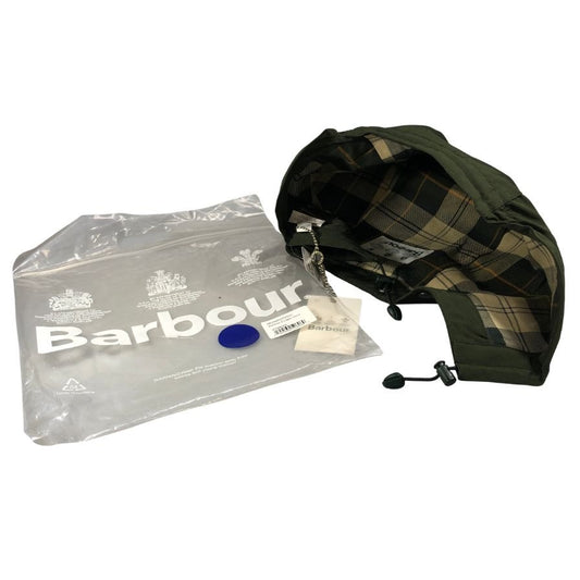 バブアー 2レイヤー フード 裏地コットン メンズ オリーブ Barbour