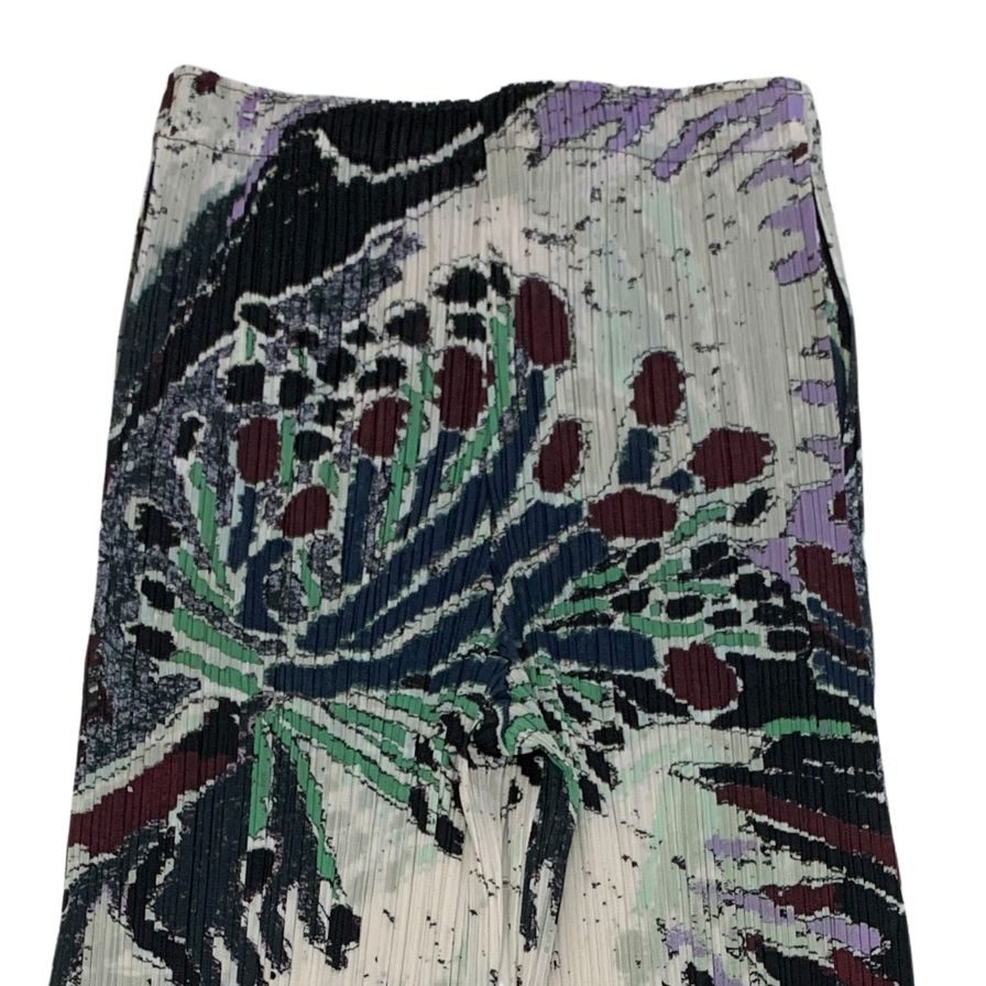 プリーツプリーズ パンツ PP33JF703 ポリエステル  レディース 総柄 サイズ3 PLEATS PLEASE 【AFB10】