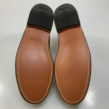 ジーエイチバス タッセルローファー ウィージャンズ ラーソン シボレザー サイズ10 メンズ ブラック G.H.Bass&Co. WEEJUNS LARSON 約28.0cm【AFD14】