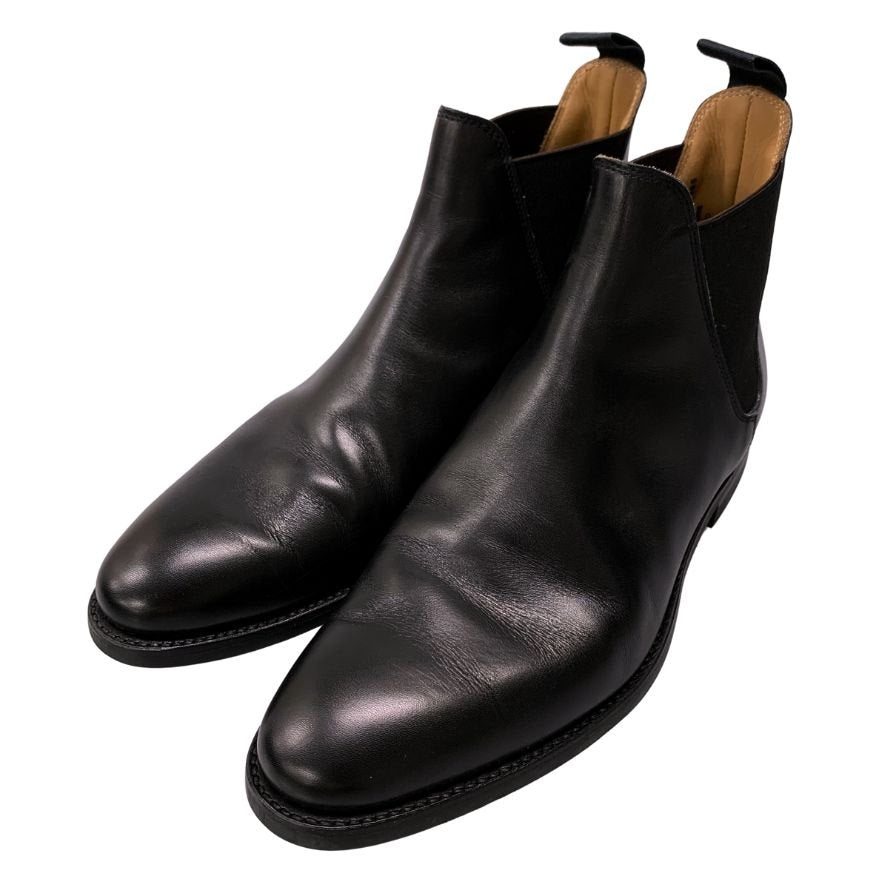 クロケット&ジョーンズ サイドゴアブーツ チェルシー8 シティソール メンズ サイズ6E ブラック 341ラスト CROCKETT&JONES CHELSEA 約24.5cm【AFD15】