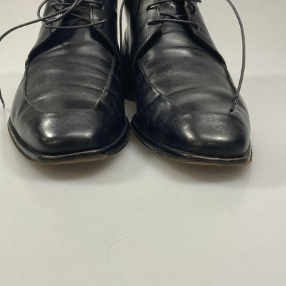 バーニーズニューヨーク ブーツ Uチップ ブラック メンズ サイズ40 BARNEYS NEW YORK 約25.0cm【AFC47】