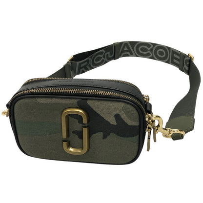 マークジェイコブス ショルダーバッグ スナップショット ザ カモ ジャカード レディース 総柄 ゴールド金具 MARC JACOBS【AFE5】