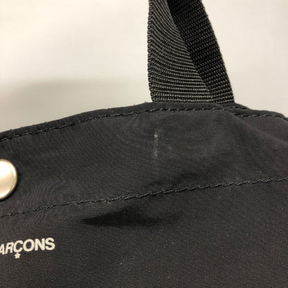 コムデギャルソン オム ショルダーバッグ 綿ナイロングログラン 2Way トート  HN―K 292 ブラック COMME des GARCONS HOMME【AFE6】
