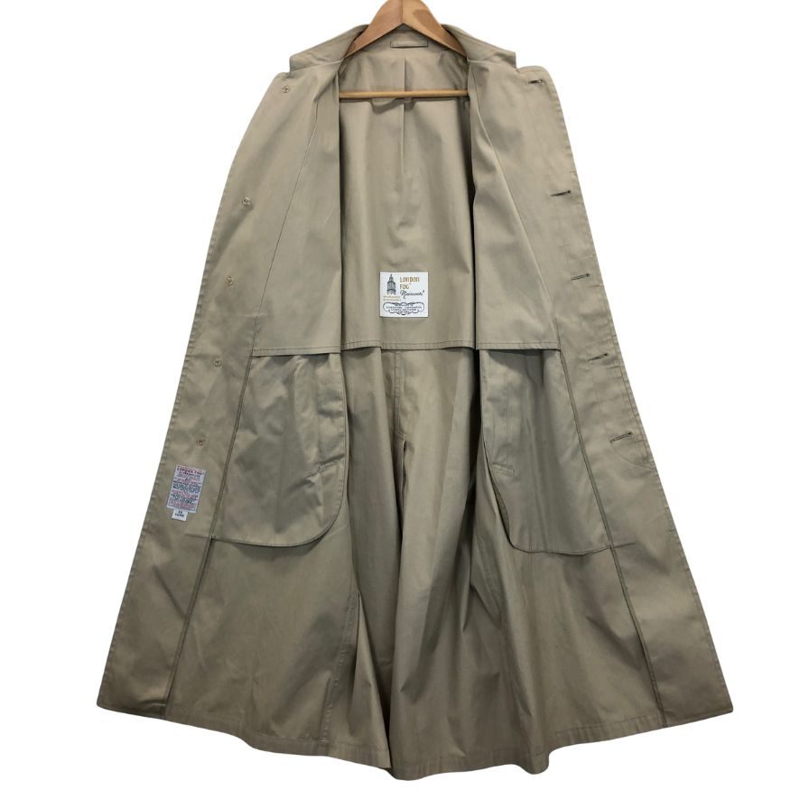 中古◆ロンドンフォグ バルカラーコート 70年代 ベージュ メンズ サイズ 38 LONDON FOG 【AFA10】