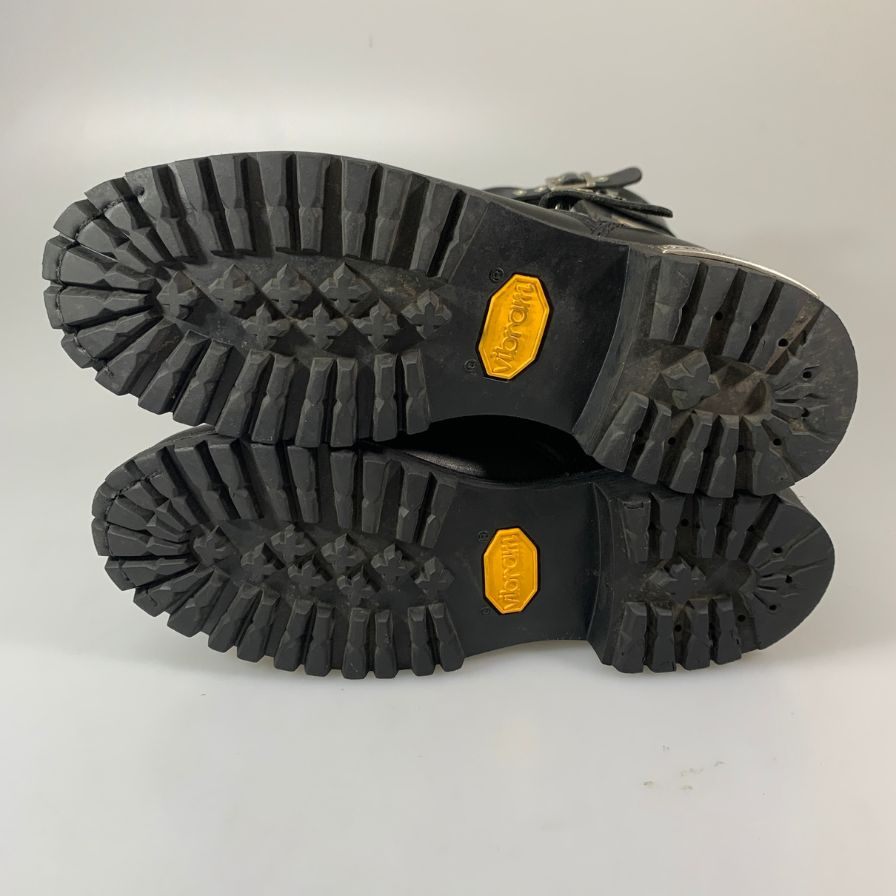 レッドウィング モーターサイクルブーツ スタイル1669 廃盤品 ブラック サイズ7.5 メンズ RED WING 約25.5cm【YB1】