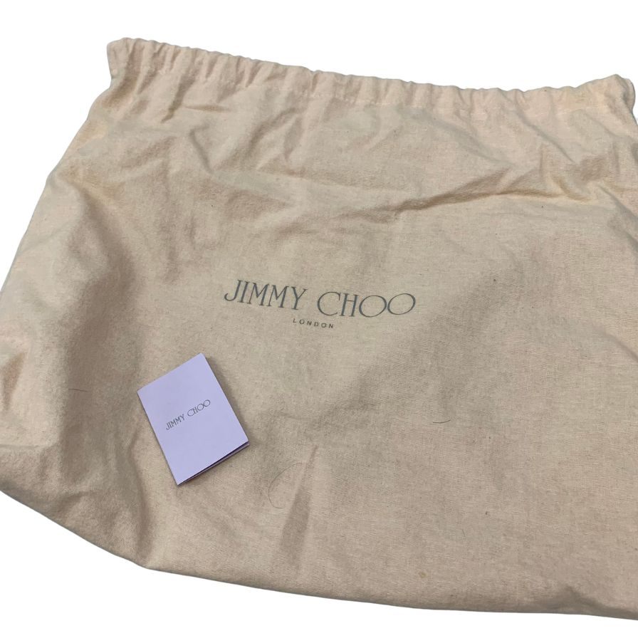 美品◆ジミーチュウ ハンドバッグ フリンジバッグ レザー レッド レディース JIMYY CHOO【AFE12】