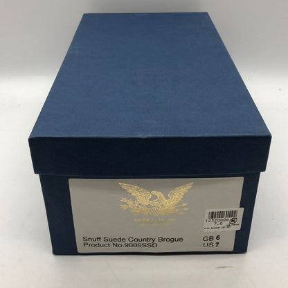 マーク マクナイリー ウィングチップ スウェード  ブラウン サイズ6 MARK MCNAIRY 約25.0cm【AFD9-2】
