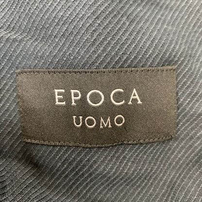中古■エポカ ウォモ  麻 ジャケット メンズ ネイビー サイズ 44 EPOCA UOMO 【AFA23】