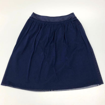 ヴィヴィアン タム スカート 刺繍 レディース サイズ0 ネイビー VIVIENNE TAM【AFB47】