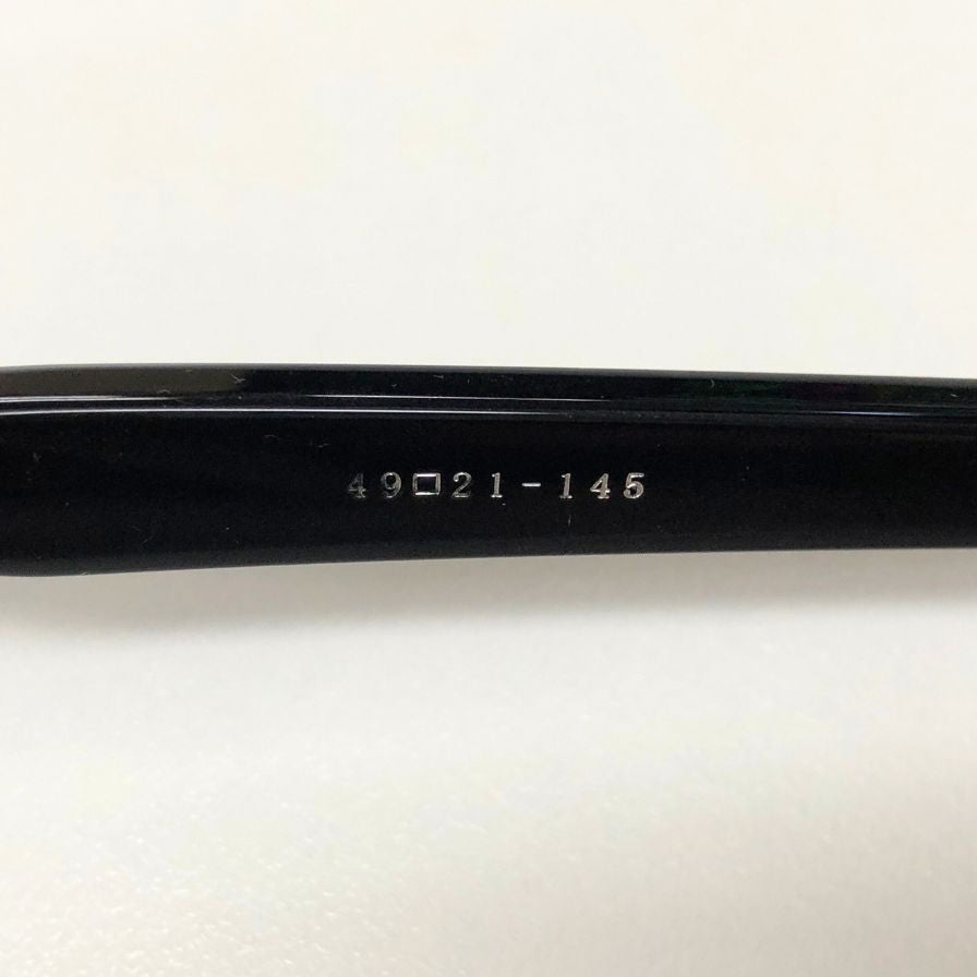 金子眼鏡 アイウェア ハーフリム サーモントフレーム ブラック メンズ 49□21 145 KV-121 BKSI KANEKO OPTICAL VINTAGE【AFI13】