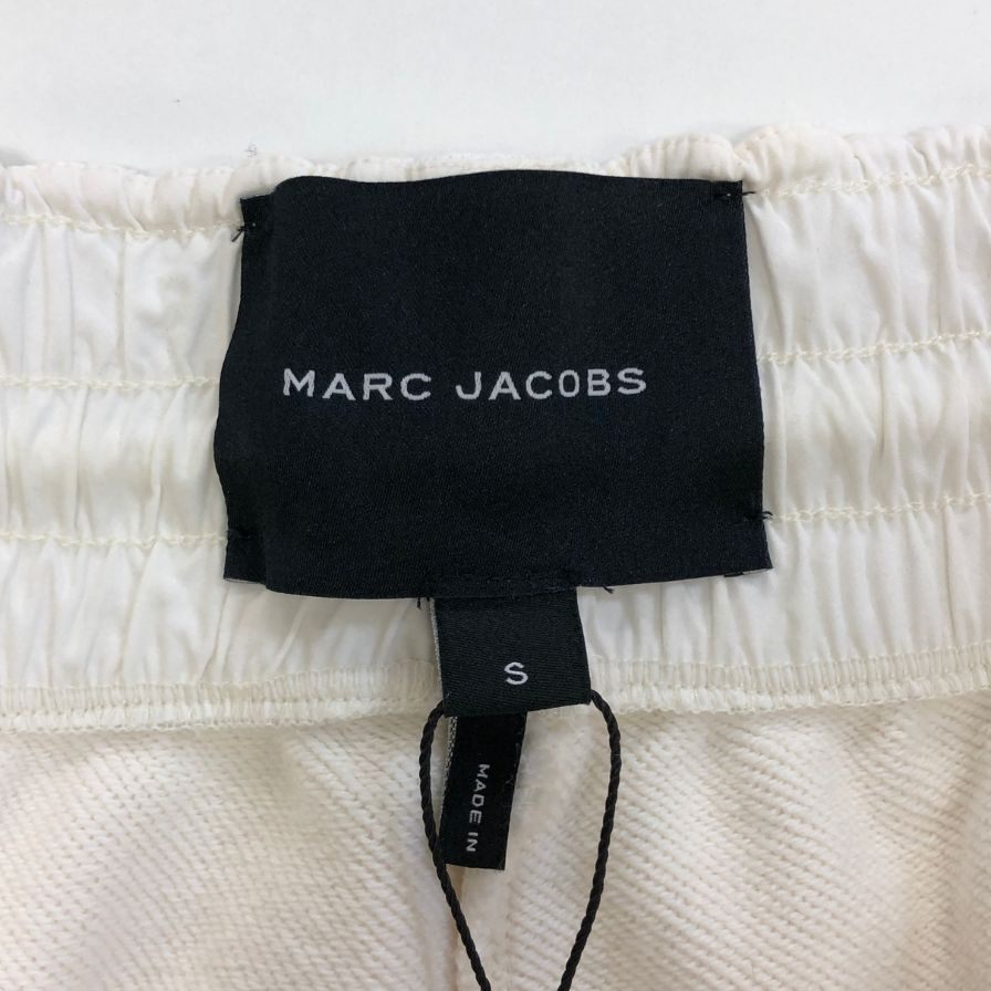 マークジェイコブス スウェットパンツ モノグラム サイズS ホワイト系 メンズ MARC JACOBS 【AFB17】