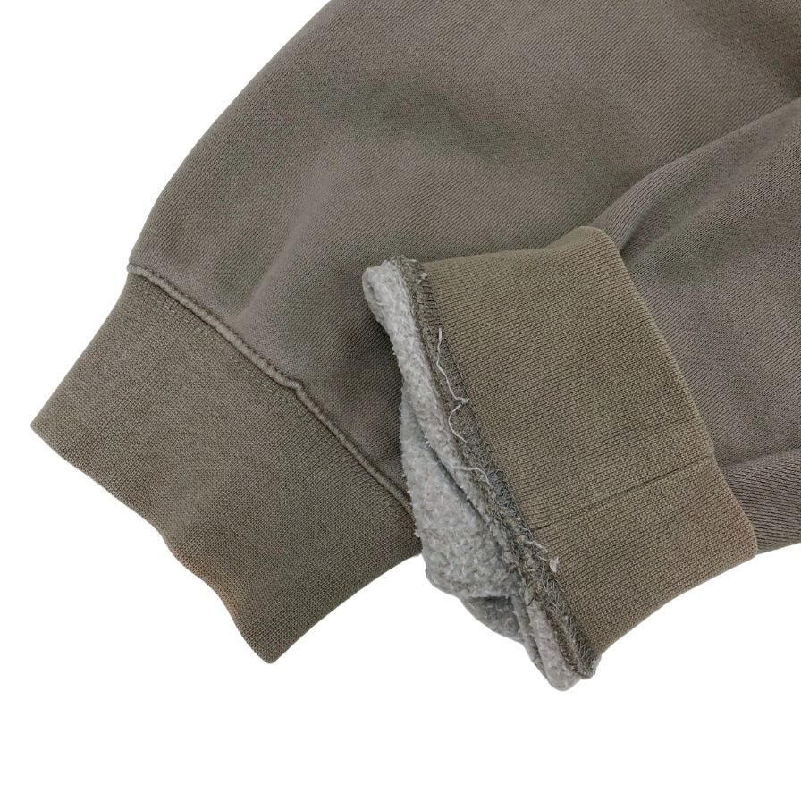 美品◆フィアオブゴッド エッセンシャルズ フロントロゴパーカー 裏起毛 メンズ サイズXL ブラウン系 Fear of God ESSENTIALS 【AFB19】
