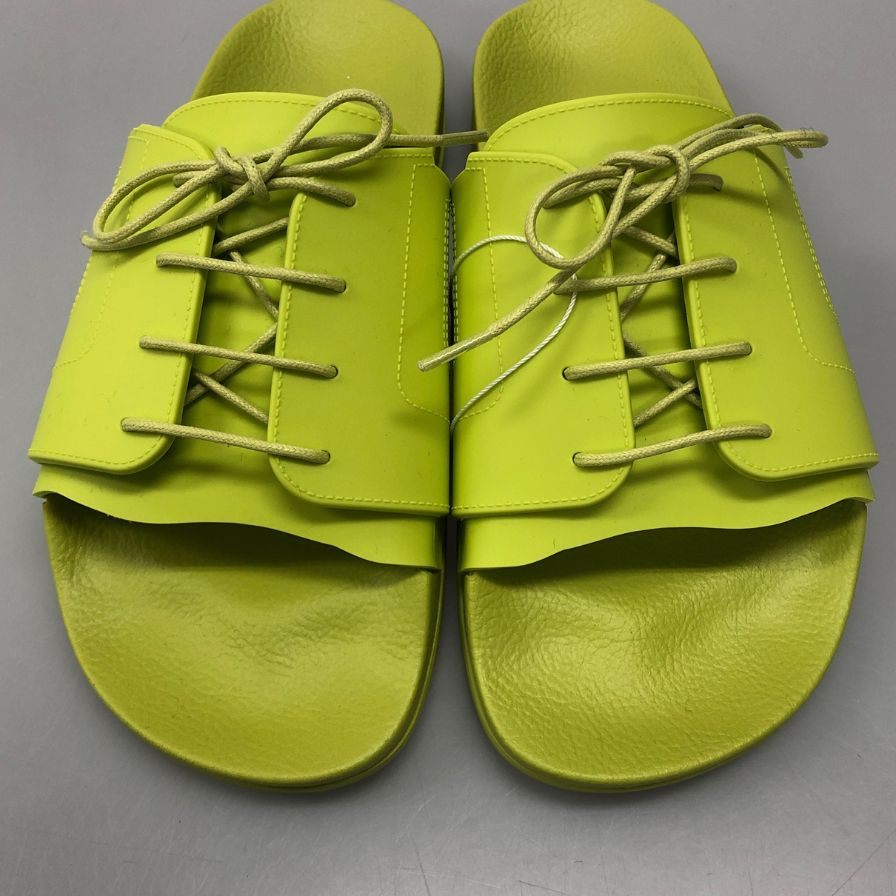 メゾン マルジェラ サンダル S58WX0100 ラバー グリーン系 サイズ36 レディース Maison Margiela 約23.0cm【AFD13】