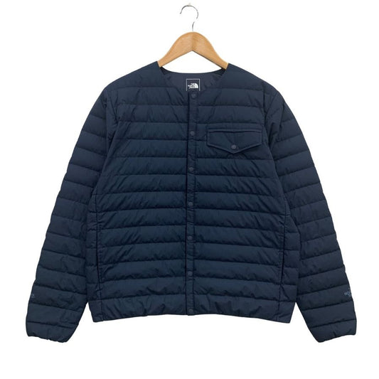 美品◆ザ ノースフェイス ダウンカーディガン ND92262 ウィンドストッパーゼファーシェル ゴアテックス メンズ アーバンネイビー サイズM THE NORTH FACE GORE-TEX WS Zepher Shell Cardigan 【AFB28】